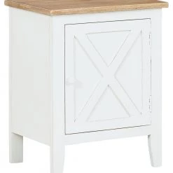 Ashley Furniture Gylesburg - White/brown - Accent Cabinet