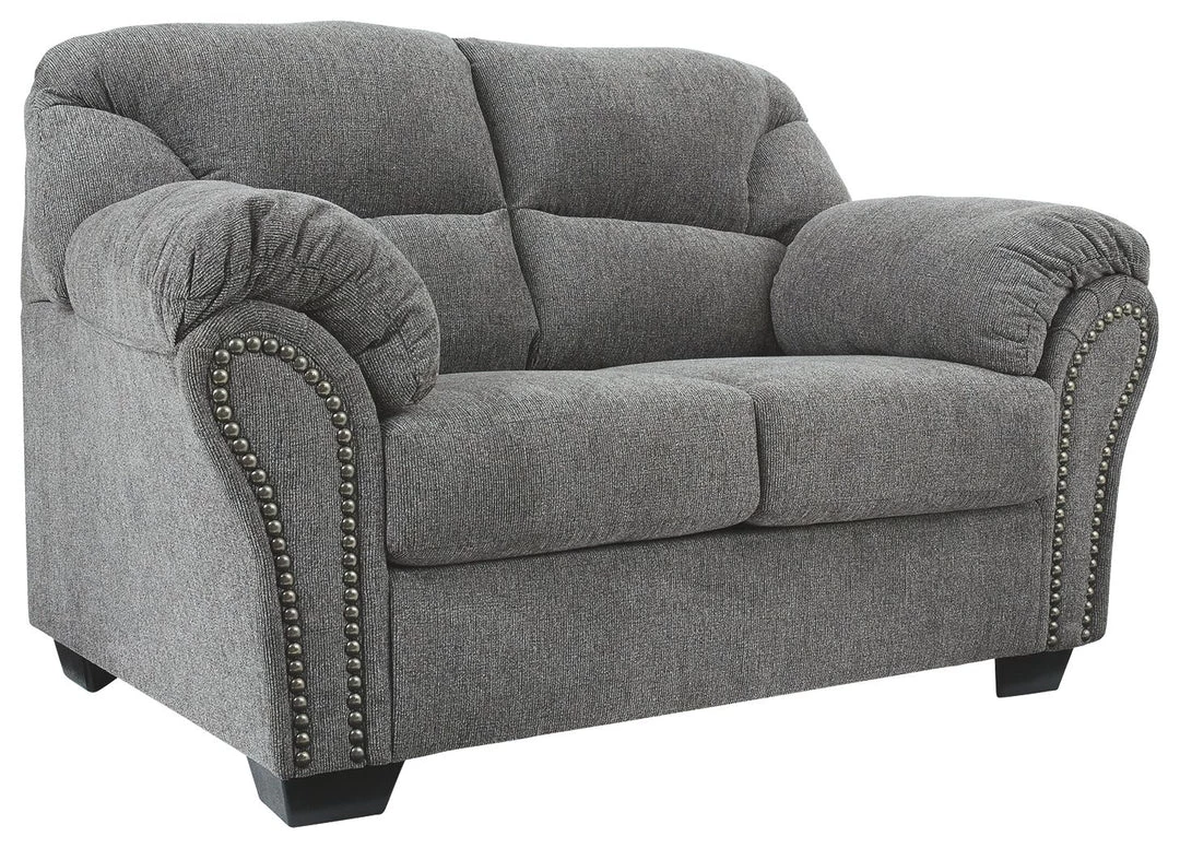 Ashley Furniture Loveseats Allmaxx - Pewter - Loveseat 3 Ashley Furniture Loveseats Allmaxx - Pewter - Loveseat