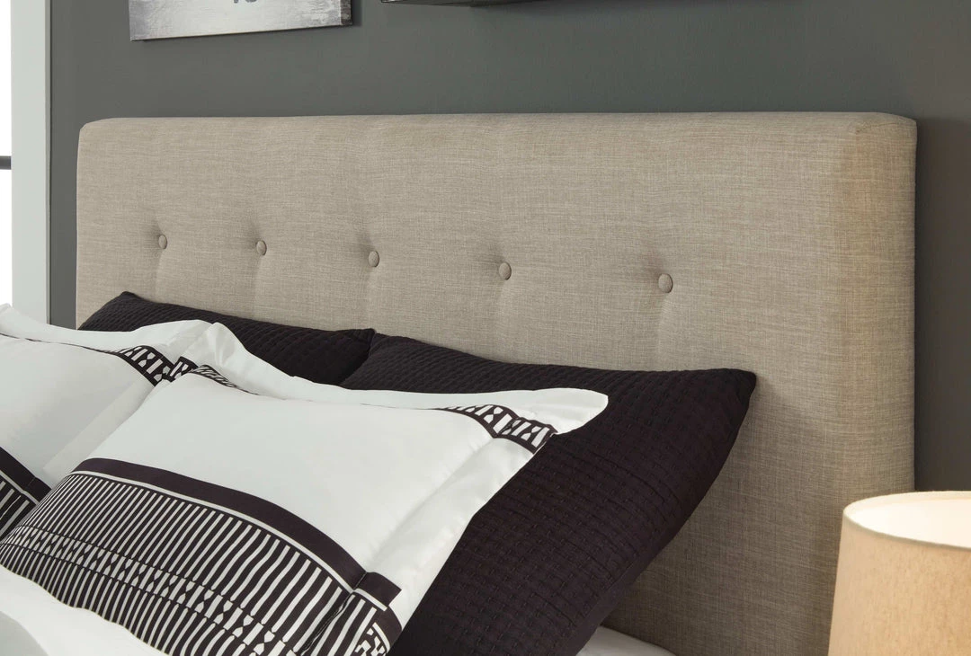 Signature Design By Ashley® Gladdinson - Gray - Queen Upholstered Bed With 4 Storage Drawers Beds 8 Signature Design By Ashley® Gladdinson - Gray - Queen Upholstered Bed With 4 Storage Drawers Beds