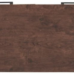 Ashley Furniture Horatio - Warm Brown/gunmetal - Home Office Small Desk Desks