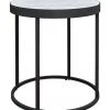 Signature Design By Ashley® Windron - Black/white - Round End Table Tables