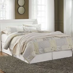 Signature Design By Ashley® Beds Anarasia - Best In Class - Sleigh Headboard With Bolt On Bed Frame