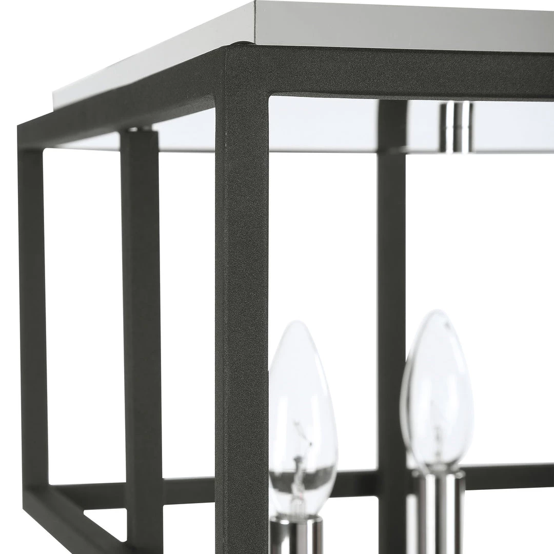 Accessories Uttermost Quadrangle 4 Light Flush Mount 4 Accessories Uttermost Quadrangle 4 Light Flush Mount