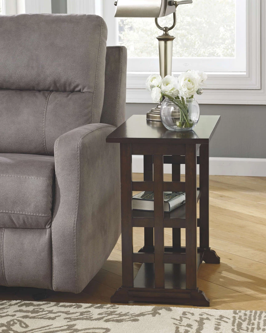Ashley Furniture Tables Braunsen - Brown - Chair Side End Table - Squared Sides 14 Ashley Furniture Tables Braunsen - Brown - Chair Side End Table - Squared Sides