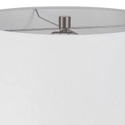 Uttermost Cosmos Charcoal Glass Table Lamp Accessories