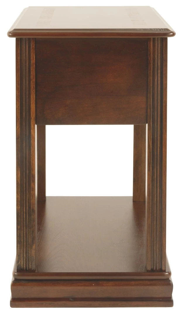 Ashley Furniture Breegin - Brown - Chair Side End Table - Removable Tray 11 Ashley Furniture Breegin - Brown - Chair Side End Table - Removable Tray