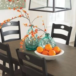 Ashley Furniture Froshburg - Black - Dining Room Table Set (7/cn) Dining Room Sets 9 Ashley Furniture Froshburg - Black - Dining Room Table Set (7/cn) Dining Room Sets