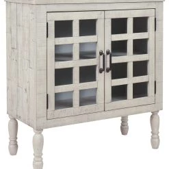 Ashley Furniture Falkgate - Whitewash - Accent Cabinet