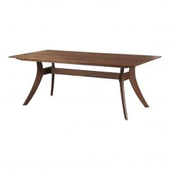 Moe's Home Collection Tables Florence Rectangular Dining Table Small Walnut