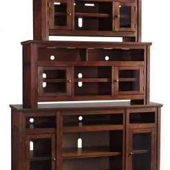 Ashley Furniture Harpan - Reddish - Best In Class TV Stand