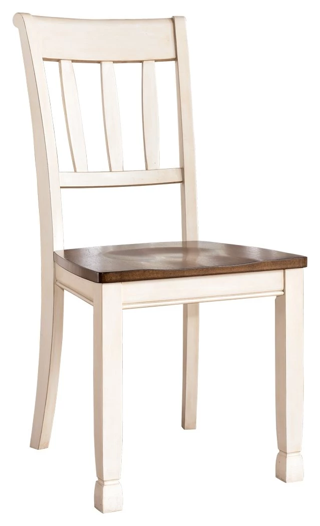 Ashley Furniture Chairs Whitesburg - Brown/cottage White - Dining Room Side Chair (2/cn) 3 Ashley Furniture Chairs Whitesburg - Brown/cottage White - Dining Room Side Chair (2/cn)