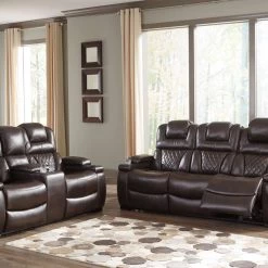 Signature Design By Ashley® Living Room Sets Warnerton - Power Sofa, Loveseat Set