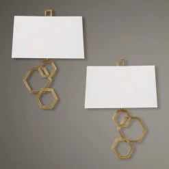 Uttermost Deseret Brass 2 Light Sconce S/2 Accessories