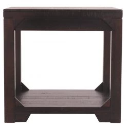 Ashley Furniture Tables Rogness - Rustic Brown - Rectangular End Table