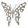 Moe's Home Collection Accessories Metal Butterfly Nickel Medium
