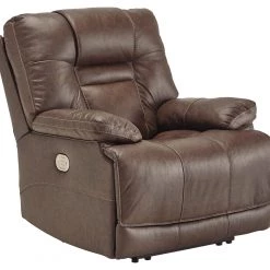 Ashley Furniture Wurstrow - PWR Recliner/ADJ Headrest Reclining Furniture