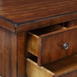 Uttermost Carmel Wood End Table