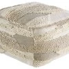 Ashley Furniture Accessories Cartlow - Cream/beige/gray - Pouf