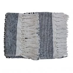 Moe's Home Collection Harrison Throw Grey Blue