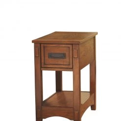 Ashley Furniture Breegin - Brown - Chair Side End Table - Medium Tables