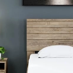 Signature Design By Ashley® Headboards Oliah - Natural - Panel Headboard 10 Signature Design By Ashley® Headboards Oliah - Natural - Panel Headboard