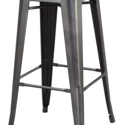 Emerald Home Dakota II 30" Bar Stool, Gray