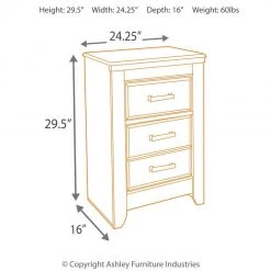 Ashley Furniture Nightstands Juararo - Dark Brown - Two Drawer Night Stand 15 Ashley Furniture Nightstands Juararo - Dark Brown - Two Drawer Night Stand