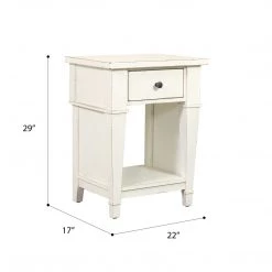 Emerald Home Stoney Creek 1 Drawer Nightstand Nightstands