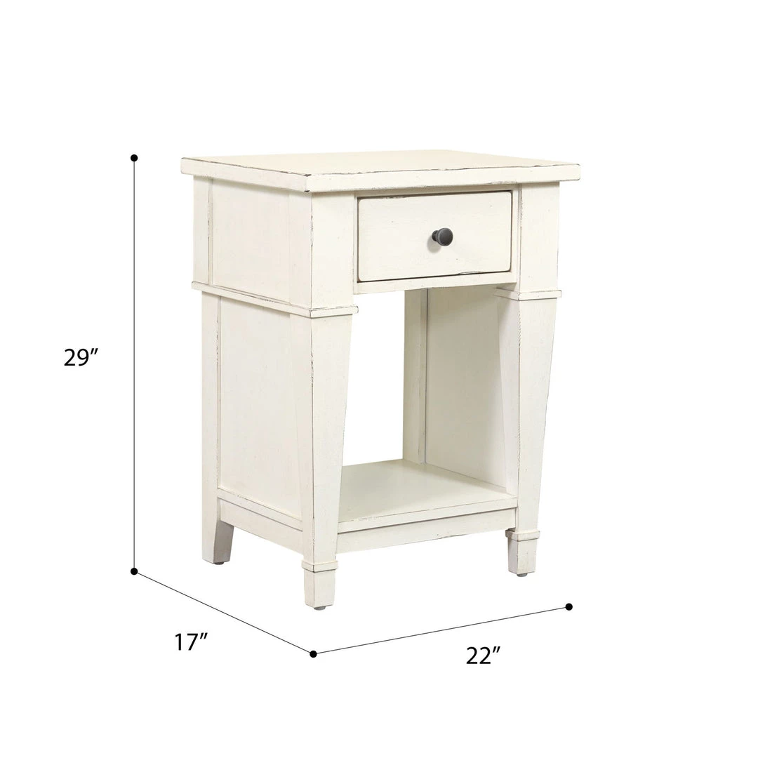 Emerald Home Stoney Creek 1 Drawer Nightstand Nightstands 4 Emerald Home Stoney Creek 1 Drawer Nightstand Nightstands