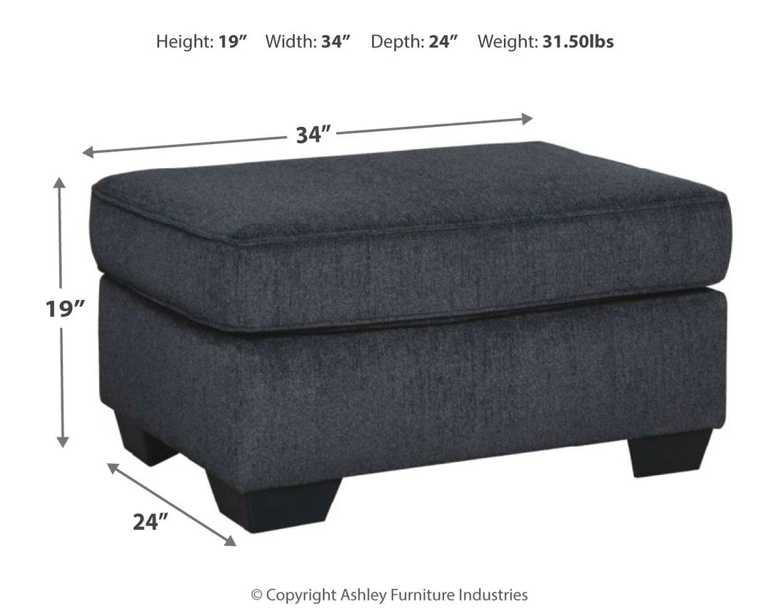 Ashley Furniture Altari - Contemporary - Upholstered Ottomans 6 Ashley Furniture Altari - Contemporary - Upholstered Ottomans