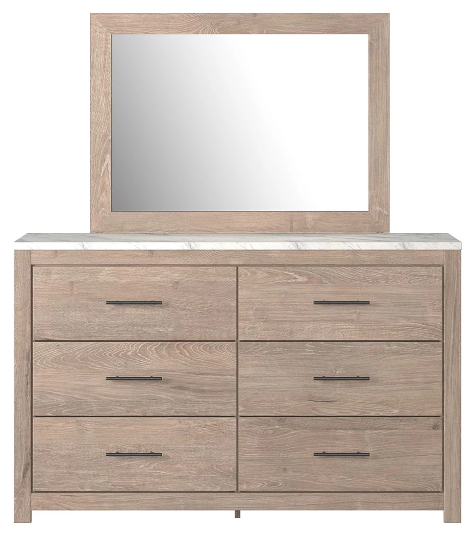 Signature Design By Ashley® Senniberg - Light Brown/white - 6 Pc. - Dresser, Mirror, Queen Panel Bed, 2 Nightstands Bedroom Sets 7 Signature Design By Ashley® Senniberg - Light Brown/white - 6 Pc. - Dresser, Mirror, Queen Panel Bed, 2 Nightstands Bedroom Sets
