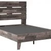 Signature Design By Ashley® Neilsville - Multi Gray - Full Panel Platform Bed