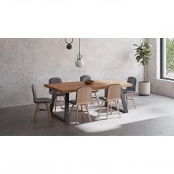Moe's Home Collection Napoli Dining Chair Grey-m2