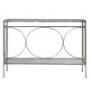 Tables Uttermost Luano Silver Console Table 2 Tables Uttermost Luano Silver Console Table