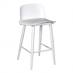 Moe's Home Collection Looey Counter Stool White-m2
