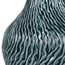 Uttermost Almera Dark Teal Bottles, S/2 Table Decor