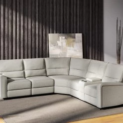 Emerald Home Medford Sectional, Driftwood Sectionals