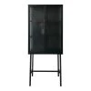 Moe's Home Collection Cabinets Zakk Metal Cabinet Black 2 Moe's Home Collection Cabinets Zakk Metal Cabinet Black