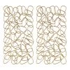 Uttermost In The Loop Gold Wall Art S/2