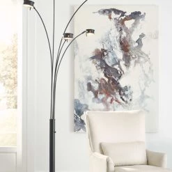 Ashley Furniture Accessories Marike - Black - Metal Arc Lamp (1/cn) 8 Ashley Furniture Accessories Marike - Black - Metal Arc Lamp (1/cn)
