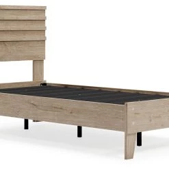 Signature Design By Ashley® Oliah - Natural - Panel Platform Bed Beds