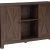 Ashley Furniture Turnley - Distressed Brown - Accent Cabinet Cabinets
