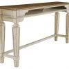 Ashley Furniture Realyn - White - Long Counter Table Tables 2 Ashley Furniture Realyn - White - Long Counter Table Tables
