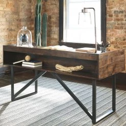 Ashley Furniture Desks Starmore - Brown - Home Office Desk