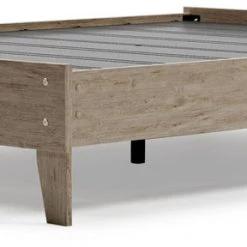 Signature Design By Ashley® Oliah - Natural - Queen Platform Bed Beds