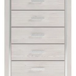 Ashley Furniture Altyra - White - Five Drawer Chest