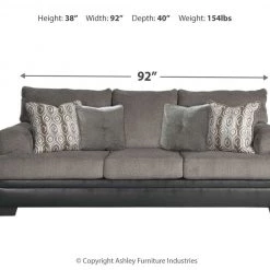 Ashley Furniture Sofas Millingar - Smoke - Sofa