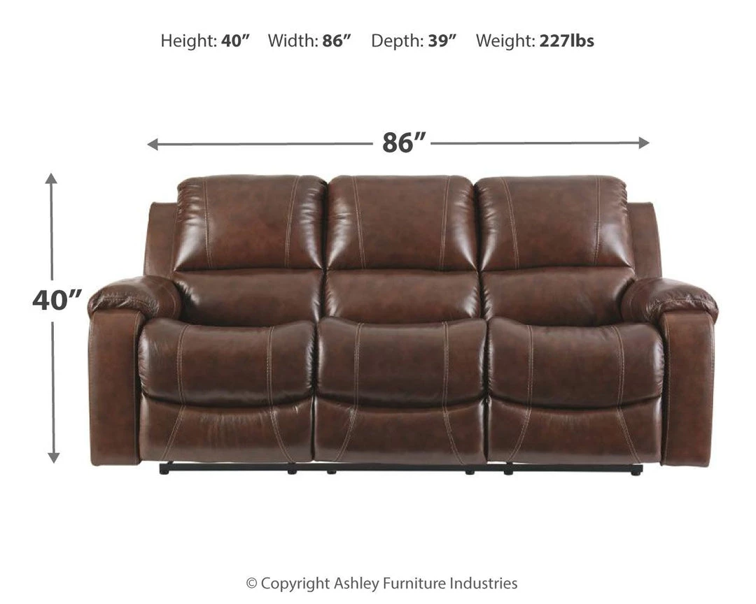 Ashley Furniture Rackingburg - Reclining Sofa 9 Ashley Furniture Rackingburg - Reclining Sofa
