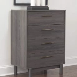 Signature Design By Ashley® Brymont - Dark Gray - Drawer Chest