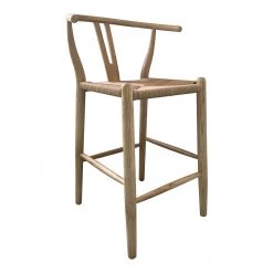 Moe's Home Collection Ventana Barstool Natural Stools